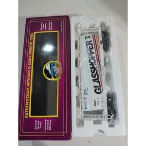 MTH 20-97742 O Gauge Model Railroad Glasshopper II Cylindrical Hopper Car w/Box